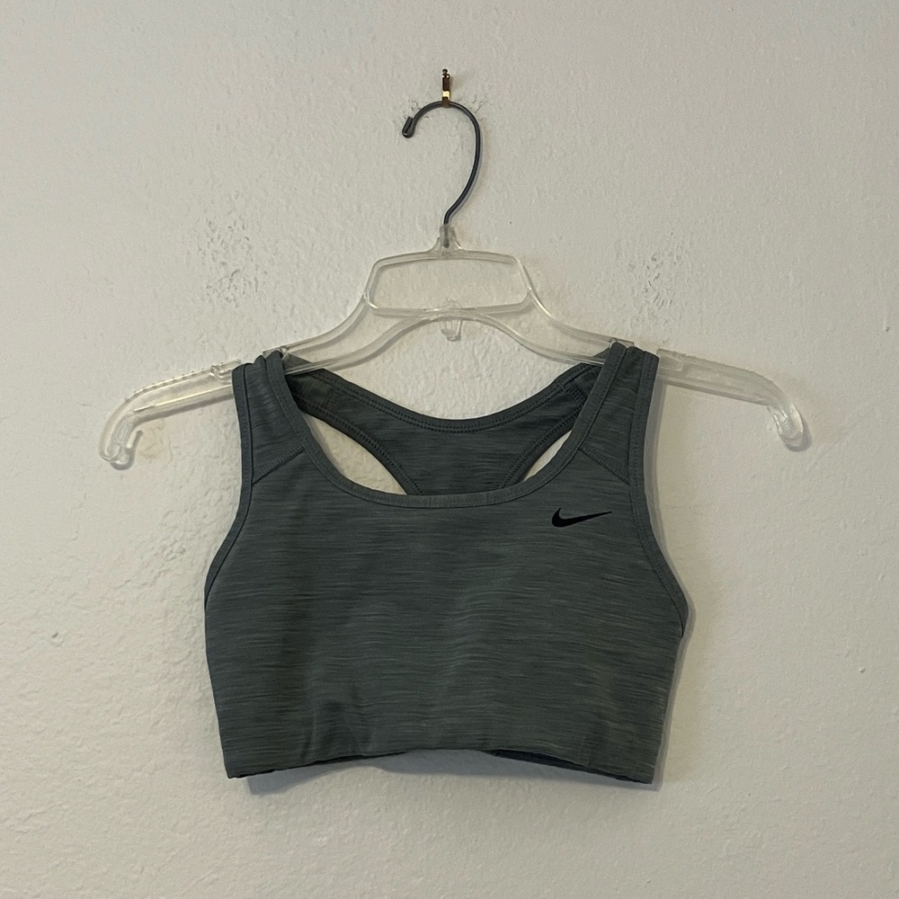 Grey Nike Sports Bra